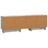TV Cabinet Concrete Grey 150 x 31 x 50 cm Engineered Wood 893998