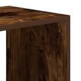 Book Cabinet Smoked Oak 66x31x112 cm Engineered Wood 860305