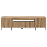 LED TV Cabinet Artisan Oak Engineered Wood 896914