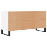 TV Cabinet White 104x35x50 cm Engineered Wood 827020