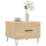 Coffee Tables 2 pcs Sonoma Oak 50x50x40 cm Engineered Wood 829387