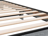 Bed Frame with Headboard Grey Sonoma 80 x 200 cm 8009086