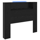 Headboard Black Oak 120 x 15 x 103.5 cm Engineered Wood 886264