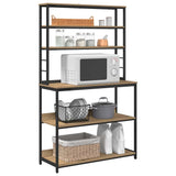 Kitchen Shelf Artisan Oak 100 x 40 x 168 cm Engineered Wood 883897