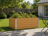 Raised Garden Bed Natural 100 x 80 x 55 cm cold-rolled steel 8006384