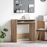 Desk with Drawer Artisan Oak 77.5 x 43 x 79 cm Engineered Wood 869521