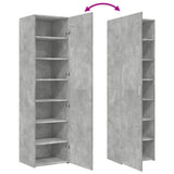 Highboard Concrete Grey 50x42.5x185 cm Engineered Wood 3281416