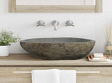 Riverstone basin Light Grey 52 x 40 x 15 cm River Stone 4103950