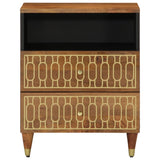 Bedside Cabinet 50x33x62 cm Solid Wood Mango 358294
