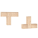 TV Cabinets 6 pcs Solid Wood Pine 3100254