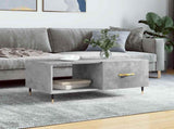 Coffee Table Concrete Grey 90x50x40 cm Engineered Wood 829192