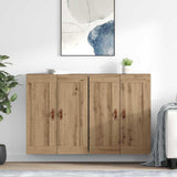Wall-mounted Cabinet 2 pcs Artisan Oak 69.5 x 34 x 90 cm 3415573
