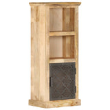 Highboard with Door 45x32x110 cm Solid Mango Wood 289098