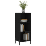 Sideboard Black 34.5x32.5x90 cm Engineered Wood 828741