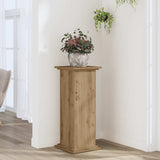 Plant Stand Artisan Oak 33x33x80 cm Engineered Wood 852977