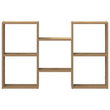 Wall Shelf Artisian Oak 96x18x60 cm Engineered Wood 853235