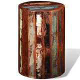 Stool Solid Reclaimed Wood 241628