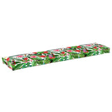 Pallet Cushion Set Floral 2 pcs Tropical Jungle 180 x 40 x 8 cm 42001727