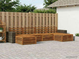 Sofa Sets 6 pcs Natural Solid Acacia Wood 3384695