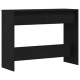 Console Table Black Oak 100 x 35 x 76.5 cm Engineered Wood 862708