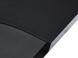 Led Coffee with 2 Drawer Storage, High Gloss Coffee for Living Room Unique Shape Centre N605P287896B