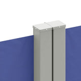 Retractable Side Awning Blue 140x1200 cm 318064