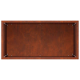 Garden Planter 2 pcs Rusty 40 x 20 x 40 cm Weathering Steel 8005413