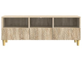TV Cabinet 102 x 34.5 x 50 cm Sonoma Oak Engineered Wood 895137