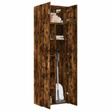 Storage Cabinet Smoked Oak 70x42.5x225 cm Engineered Wood 3281333