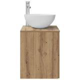 Wall-Mounted Sink Vanity Artisan Oak 49.5 x 35 x 63 cm 890261