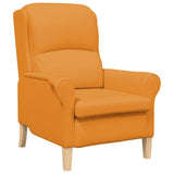 Armchair Dark yellow 76 x 94 x 102 cm Fabric 42009848