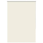 ZNTS Roller Blind Blackout Off White 110x150 cm Fabric Width 105.7 cm Polyester 4011650