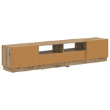 5 Piece LED TV Cabinet Artisan Oak Engineered Wood 3416851