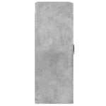 Wall Mounted Cabinets 2 pcs Concrete Grey Engineered Wood 3197908