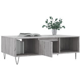 Coffee Table Grey Sonoma 104x60x35 cm Engineered Wood 827090