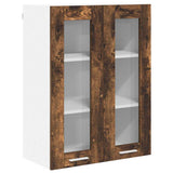 Hanging Cabinet Smoked Oak 60 x 31 x 80 cm Engineered Wood 884318