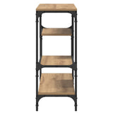 Console Table Artisan Oak 100 x 30 x 75 cm Engineered wood 883541