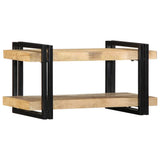 Wall Shelf 70x33x35 cm Solid Rough Wood Mango 4017482