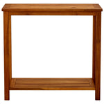 Garden Console Table 80x35x75 cm Solid Acacia Wood 316405