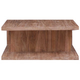 Coffee Table 70x70x30 cm Solid Teak Wood 287898