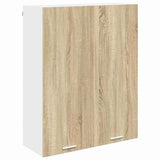 Hanging Cabinet Sonoma Oak 80 x 31 x 100 cm Engineered Wood 884364