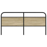 Replace Headboard Sonoma Oak 190 cm Steel and Engineered Wood 4100295
