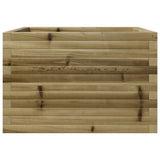 Garden Planter 70x70x46 cm Impregnated Wood Pine 3282418