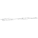 Gabion Raised Bed Galvanised Steel 500x100x20 cm 151315
