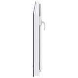 Basement Window RISOR 120 x 60 cm PVC and Glass Anthracite 42047303
