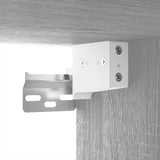 Wall Mounted TV Cabinet Grey Sonoma 100x34.5x40 cm 816638