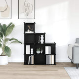 Storage Cube Organiser Black PP Plastic, Steel Medium Lightweight 340547