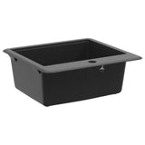 Sink Black 470 x 440 mm Granite 42028404