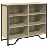 Sideboard Sonoma Oak 91x35.5x74.5 cm Engineered Wood 848550