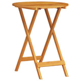 Folding Bistro Set Folding 3 pcs Brown Solid Acacia Wood 3375688